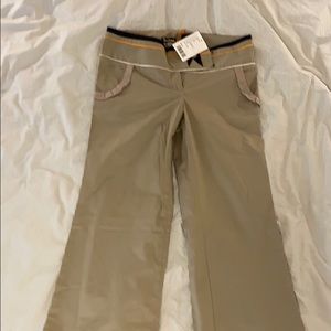 Anthropology, tag on,  Wide leg slacks